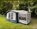 Kip caravan met voortent, uitbouw en inboedel, Caravans en Kamperen, Caravans, Vast bed, Rondzit, Kip, Uitbouw voortent