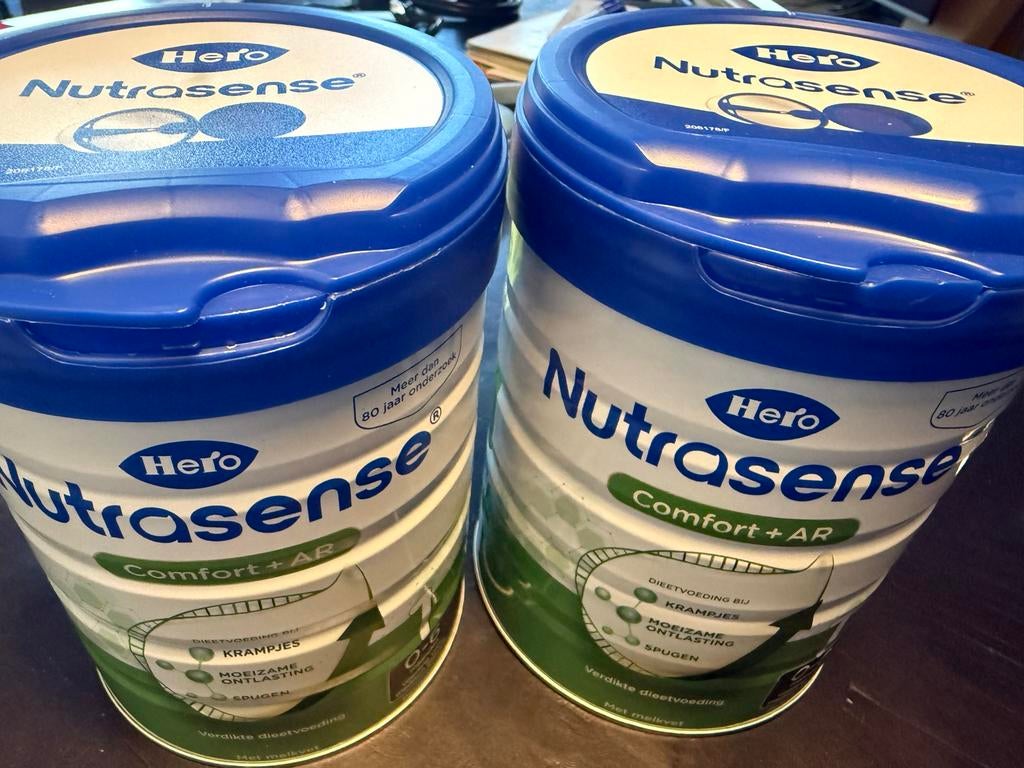 2x Hero Nutrasense Comfort AR 1 (0-6 maanden) ongeopend, Kinderen en Baby's, Babyvoeding en Toebehoren, Ophalen, Nieuw, Overige typen