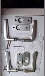 Deurklinken set - RVS look, Verzenden, Gebruikt, Rvs, Klink of Kruk
