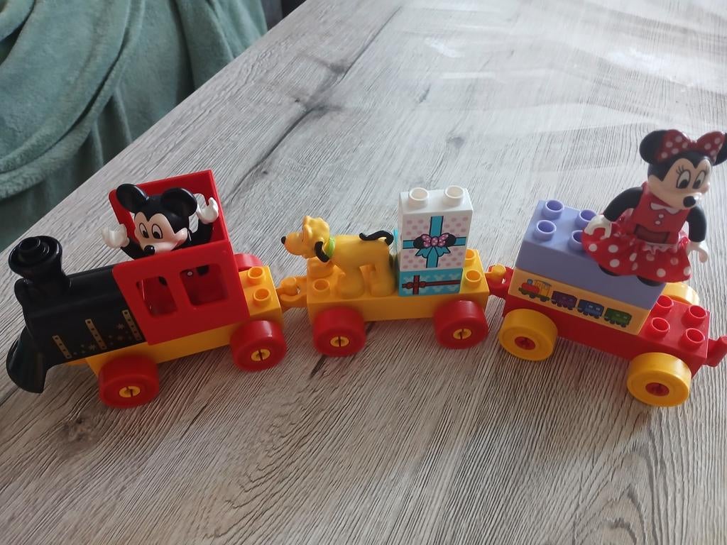 Duplo Mickey en Minnie trein en Peppa Pig set, Kinderen en Baby's, Speelgoed | Duplo en Lego, Ophalen of Verzenden