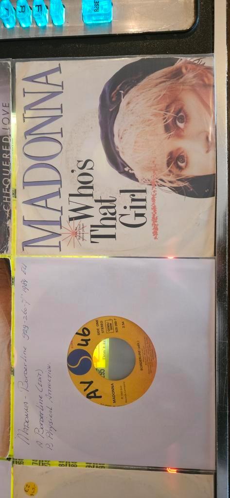 7 Madonna singles en 1 Kim Wilde single, Cd's en Dvd's, Cd Singles, Gebruikt, Pop, 6 singles of meer, Ophalen of Verzenden