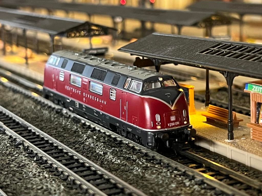 Roco 23257  BR V200 035  DCC N-spoor, Hobby en Vrije tijd, Modeltreinen | N-Spoor, Ophalen of Verzenden, Zo goed als nieuw, Roco