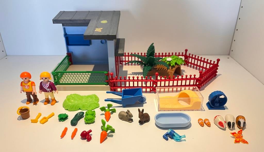 9277 Playmobil knaagdierenverblijf, Kinderen en Baby's, Speelgoed | Playmobil, Ophalen of Verzenden, Zo goed als nieuw, Complete set