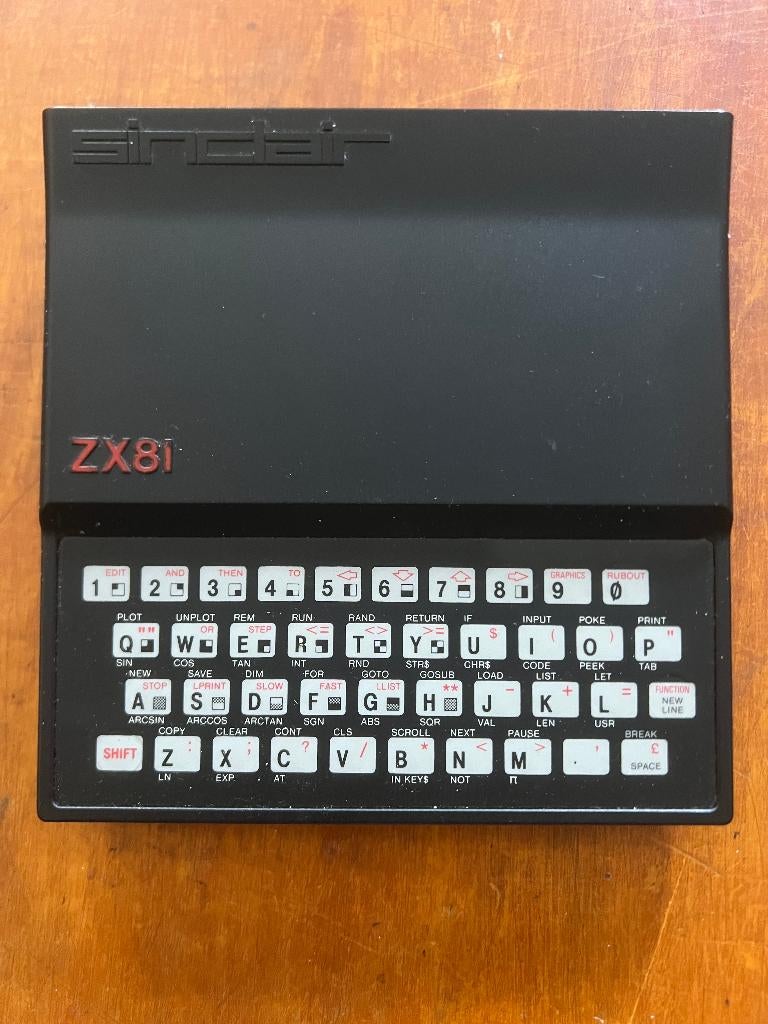 Sinclair ZX81 vintage computer (verzamelaars object), Computers en Software, Vintage Computers, Verzenden, Sinclair