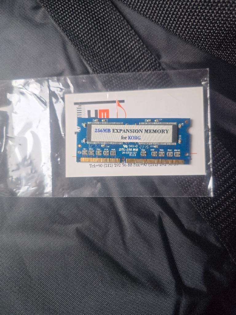 Korg 256 MB Geheugenkaart - Uitbreiding voor Korg Apparaten, Ophalen of Verzenden, Gebruikt, 1 GB of minder, Console