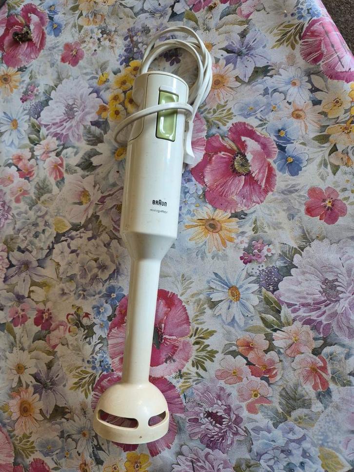 Braun Multiquick staafmixer - Gebruikt, Witgoed en Apparatuur, Keukenmixers, Gebruikt, Minder dan 1 liter, 1 snelheid, Ophalen of Verzenden