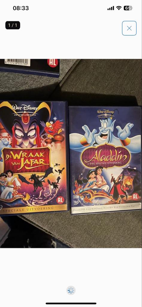 Aladdin & De Wraak van Jafar - Speciale Uitvoering DVD, Avontuur, Gebruikt, Alle leeftijden, Boxset
