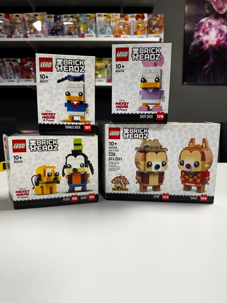 Lego BrickHeadz Disney Collectie, Ophalen of Verzenden, Zo goed als nieuw, Complete set, Lego
