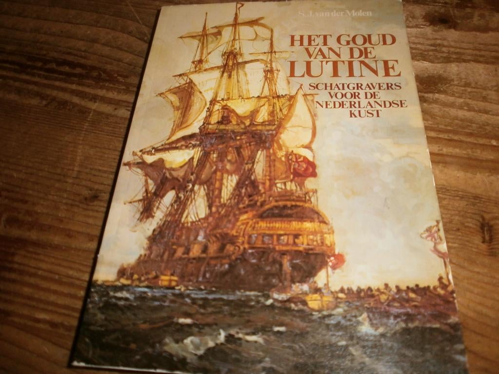 het goud van de lutine met topokaart waar de schat ligt, Boeken, Ophalen of Verzenden, Gelezen