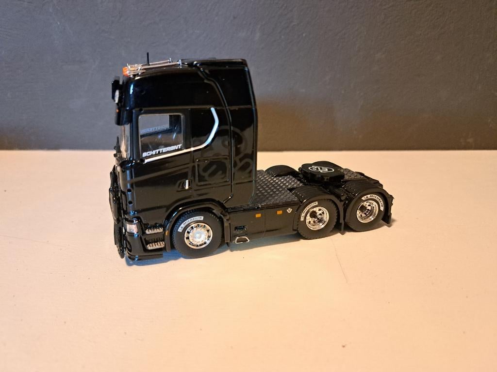 Tekno Scania Kuipers Knippie, Hobby en Vrije tijd, Modelauto's | 1:50, Ophalen of Verzenden, Zo goed als nieuw, Bus of Vrachtwagen