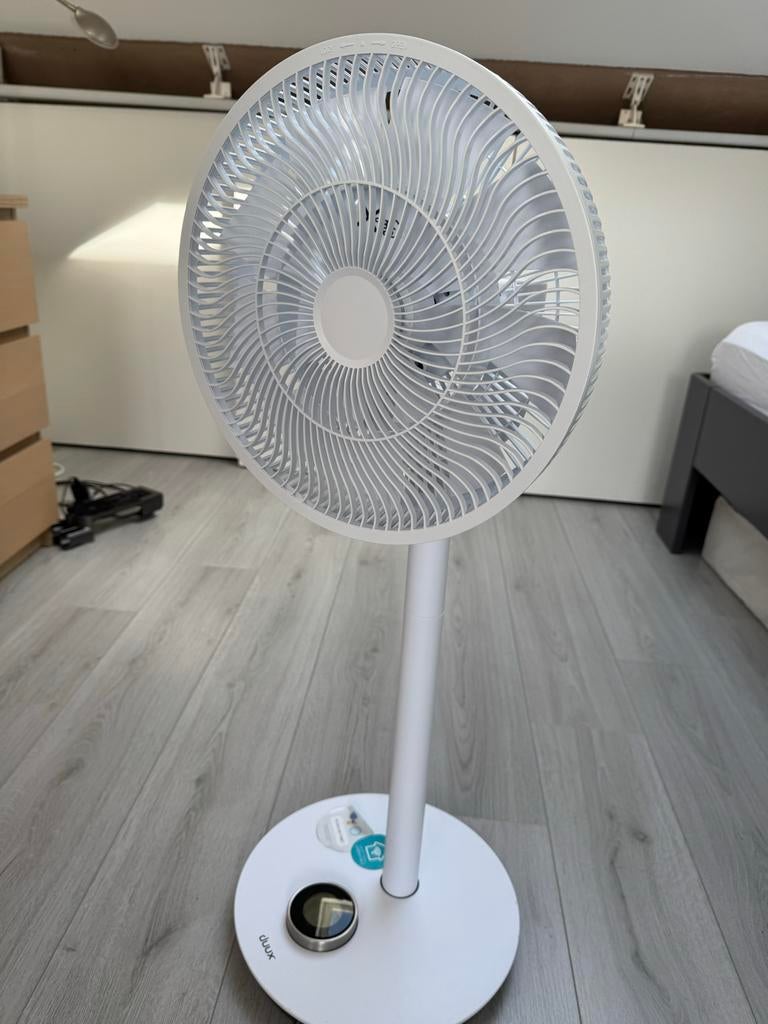 Duux Whisper Flex Smart Portable Ventilator, Witgoed en Apparatuur, Ventilatoren, Zo goed als nieuw, Statiefventilator, Ventilator met afstandsbediening
