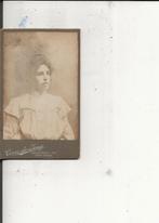 CdV Dame met haar op een rol Corn.de Jong, Ophalen of Verzenden, Voor 1920, Ongelopen, Zuid-Holland