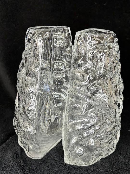 Jens Pfeifer 'Hersenen'  1996 Glaskunstbeurs Leerdam, Ophalen of Verzenden