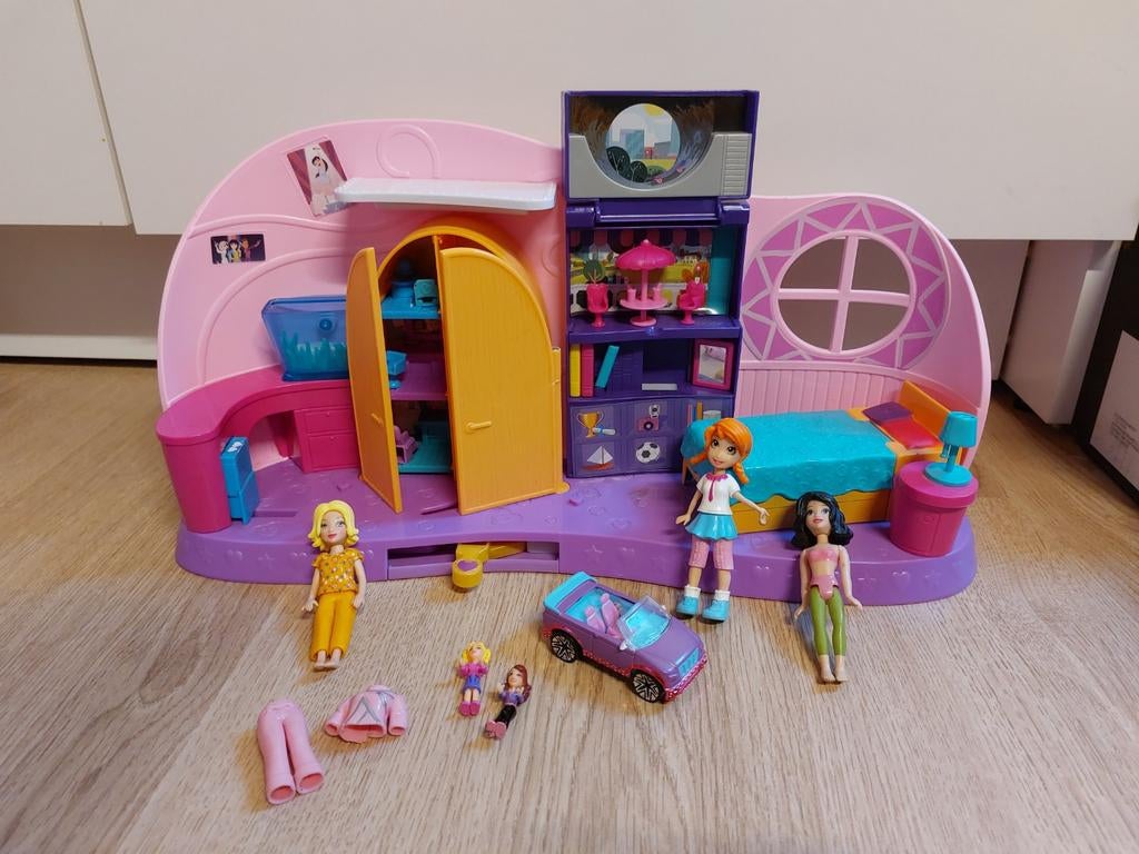 Polly pocket go tiny playset, Ophalen of Verzenden, Nieuw, Toebehoren