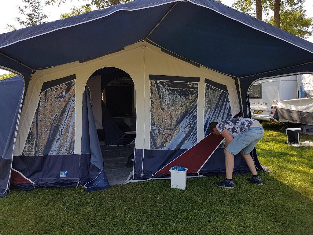 Vouwwagen Jamet Arizona 2011, Ophalen, Blauw, Aanwezig, Meer dan 6