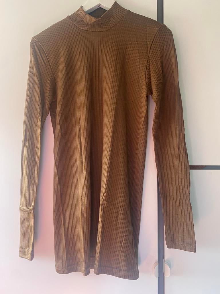 Fijne wollen coltrui DILLING mt 44 bruin, Kleding | Dames, Bruin, Maat 42/44 (L), Nieuw, Ophalen of Verzenden