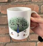 Murugandi Go Spel Pauw Mok - Baduk / Weiqi - Keramiek, Keramiek, Nieuw, Ophalen of Verzenden, Overige stijlen