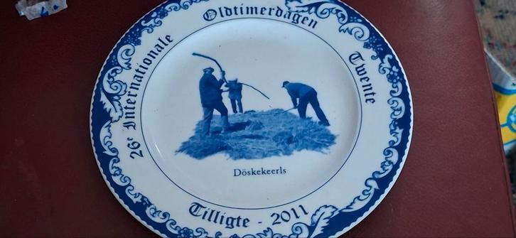 Wandbord 26e Internationale Oldtimerdagen Twente 2011, Antiek en Kunst, Antiek | Wandborden en Tegels, Ophalen of Verzenden