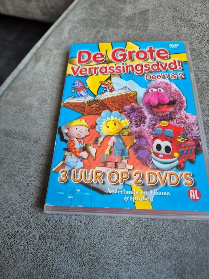 De Grote Verrassingsdvd! Deel 1 & 2, Cd's en Dvd's, Dvd's | Kinderen en Jeugd, Ophalen of Verzenden