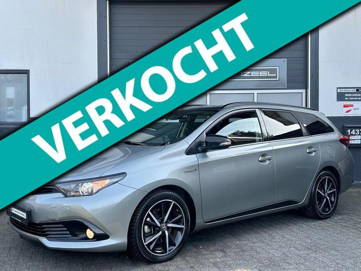 Toyota Auris Touring Sports 1.8 Hybrid Black Edition | AIRCO, Auto's, Toyota, Bedrijf, Te koop, Auris, ABS, Achteruitrijcamera