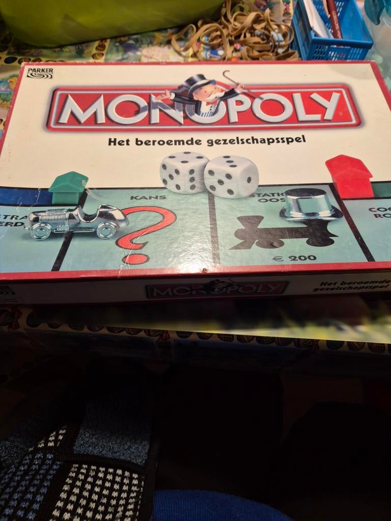 Monopoly: Het beroemde gezelschapsspel, Vijf spelers of meer, Ophalen, Gebruikt, Parker