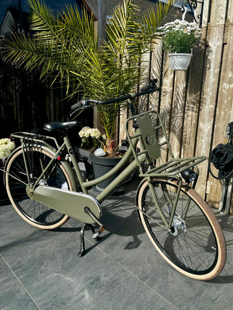 Cortina U4 transport damesfiets 28 inch, Fietsen en Brommers, Fietsen | Dames | Omafietsen, Zo goed als nieuw, 56 cm of meer, Versnellingen