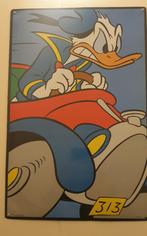 Disney wandplaat. 39 cm x 59 cm. Donald Duck in auto., Ophalen of Verzenden, Donald Duck, Zo goed als nieuw, Plaatje of Poster