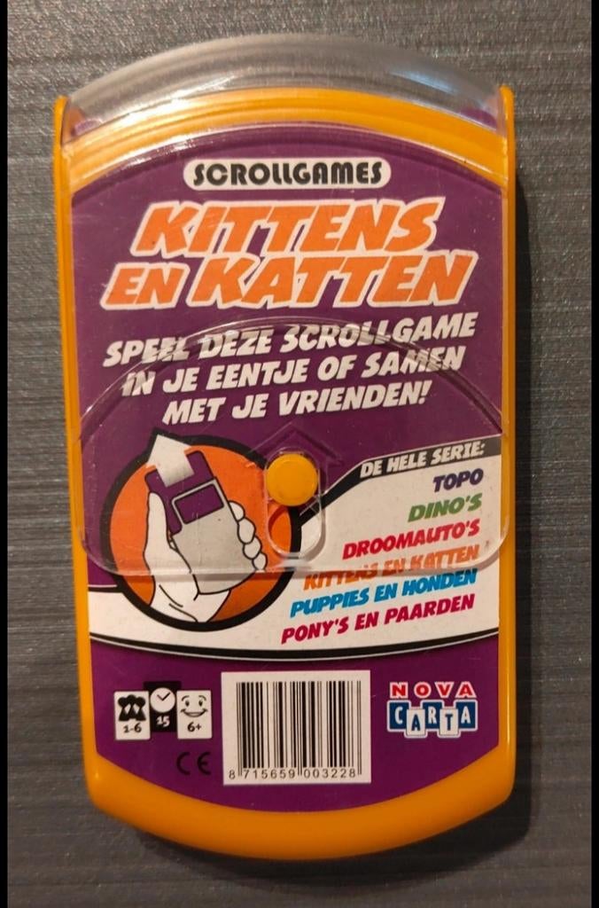 Scroll games; kittens en katten, Nova Carta, Ophalen of Verzenden