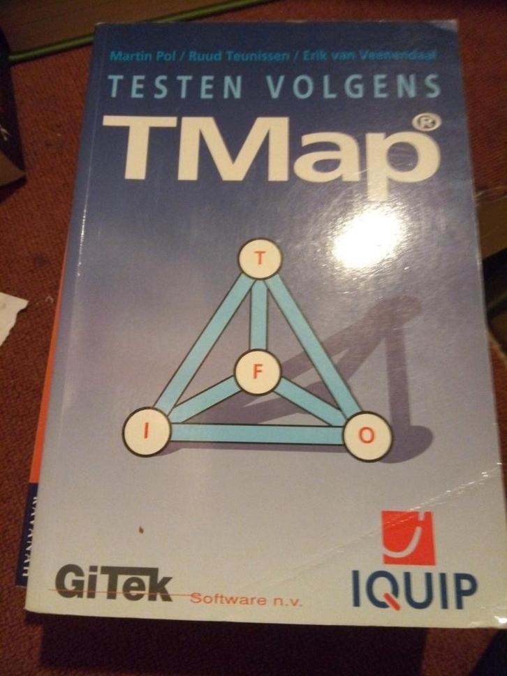 Testen volgens TMap - Martin Pol e.a., Boeken, Studieboeken en Cursussen, Gelezen, HBO, Beta, Verzenden