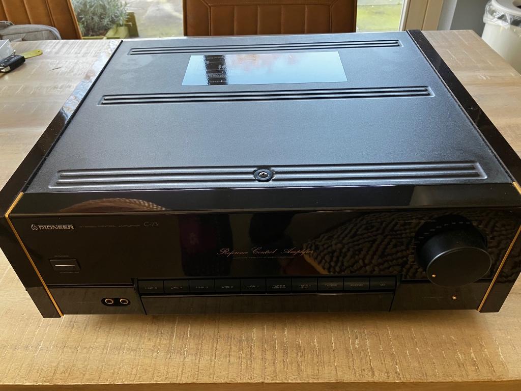 Pioneer C73 Voorversterker met MM/MC, Ophalen, Gebruikt, Pioneer, Minder dan 60 watt