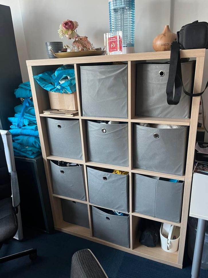Opbergkast vakkenkast met 10 bakken – IKEA stijl – netjes, Huis en Inrichting, Kasten | Lockerkasten, Zo goed als nieuw, Ophalen
