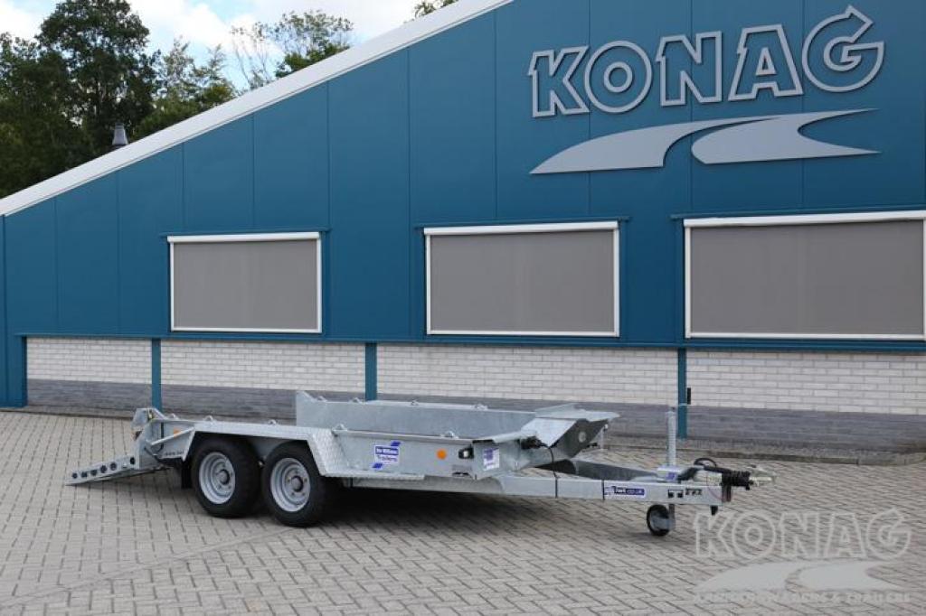 In voorraad: IFOR Williams GH1054BT machinetransporter, Auto diversen, Aanhangers en Bagagewagens, Nieuw