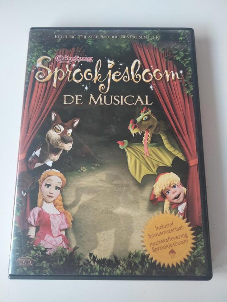 Sprookjesboom de musical dvd, Verzamelen, Efteling, Gebruikt, Overige typen, Ophalen of Verzenden
