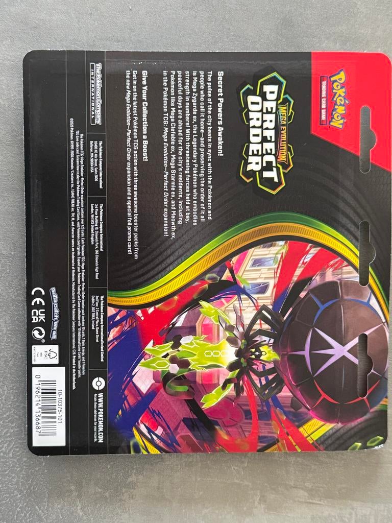 Pokémon Blister Pack - Perfect Order, Ophalen of Verzenden, Nieuw, Booster