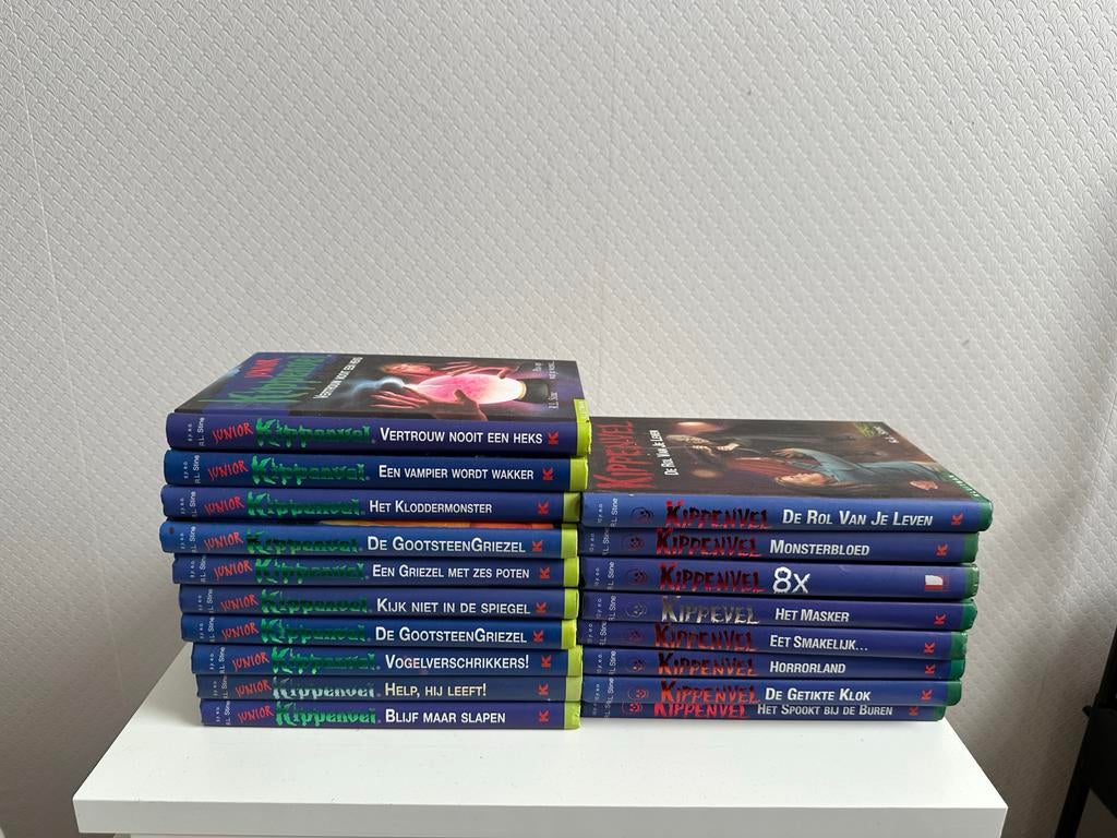Grote Kippenvel Boekenverzameling - 17 Spanningvolle Titels, Boeken, Ophalen of Verzenden, Gelezen, Fictie