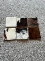 Lederen Onderzetters, Ophalen of Verzenden, Zo goed als nieuw, Glas of Kopje