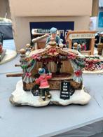 Kerstdorp Kermis Wagentje lemax, Verzamelen, Ophalen of Verzenden, Gebruikt
