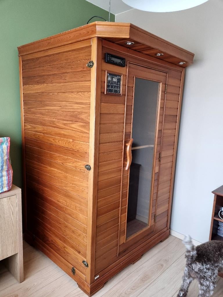 Infraroodcabine, Sport en Fitness, Sauna, Ophalen of Verzenden, Zo goed als nieuw, Complete sauna