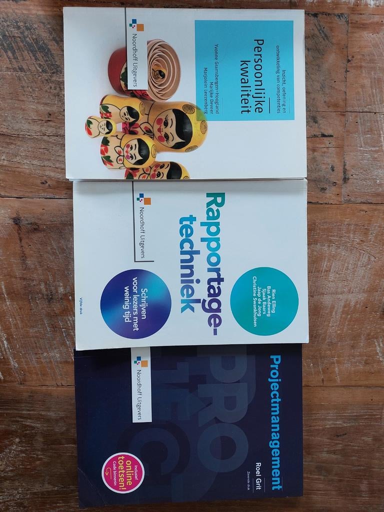 Studieboeken Projectmanagement, Boeken, Diverse auteurs, HBO, Gamma, Ophalen