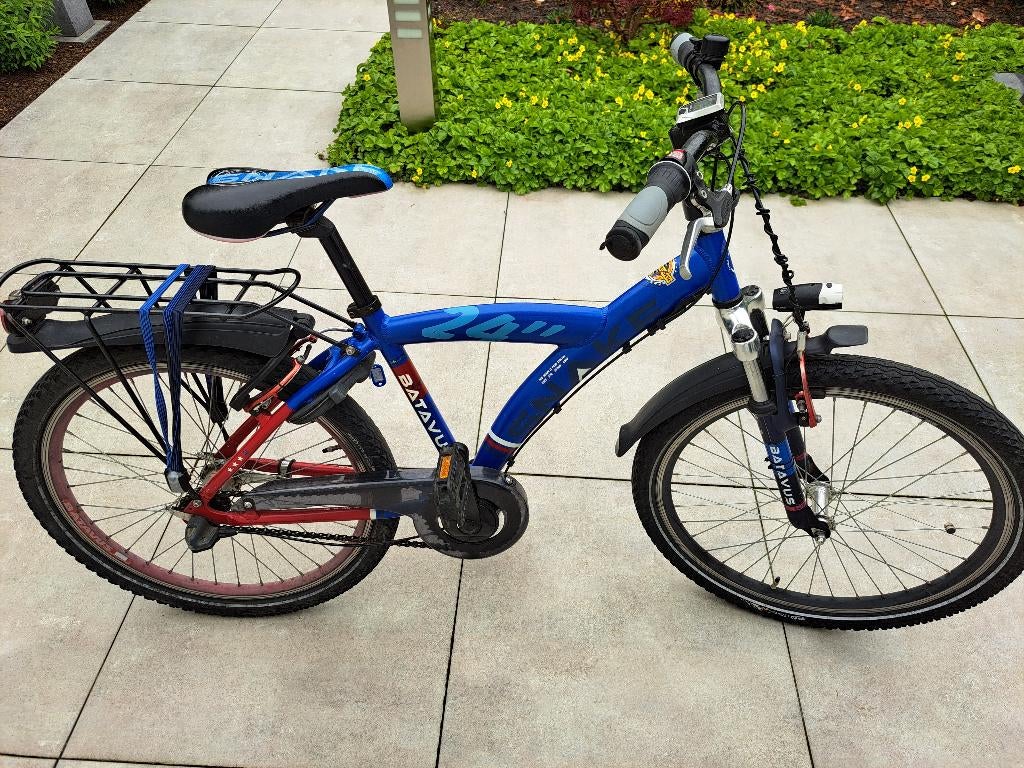 Jongensfiets Batavus Snake 24 inch, Ophalen, Versnellingen, Batavus, Gebruikt