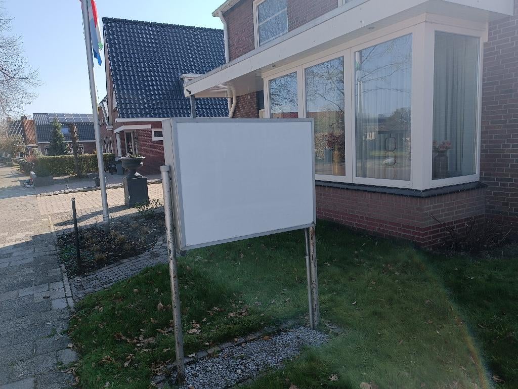 Lichtbak , zelf bestickeren., Ophalen, Gebruikt, Reclamebord