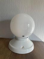 IKEA VITEMOLLA Retro Glazen Bol Plafondlamp, Ophalen of Verzenden, Zo goed als nieuw, Glas