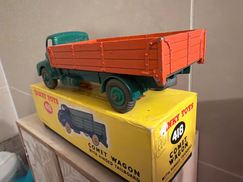 Dinky Toys 418 Comet Wagon met originele doos, B, C, Dinky Toys, Ophalen of Verzenden