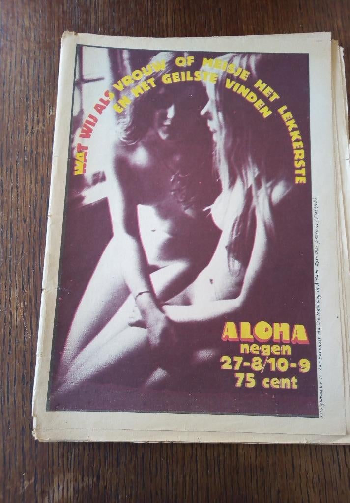 aloha nr.9 uit 1971/willem holtrop strip, Boeken, Ophalen of Verzenden, Gelezen, Muziek, Film of Tv
