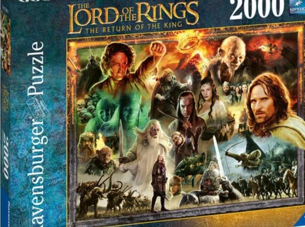 Lord of de Rings puzzel 2000 stukjes., Ophalen of Verzenden, Meer dan 1500 stukjes