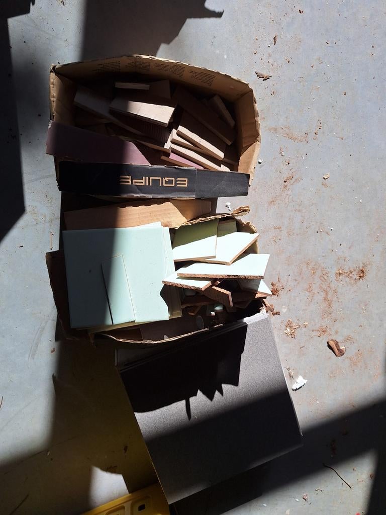 Diverse tegelrestanten, Hobby en Vrije tijd, Modelbouw | Boten en Schepen, Ophalen