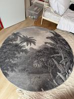 Vloerkleed, Wit, Rond, Ophalen of Verzenden, Zo goed als nieuw