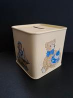 Vintage spaarpot beren, Verzamelen, Ophalen of Verzenden, Gebruikt, Metaal of Blik, Dier