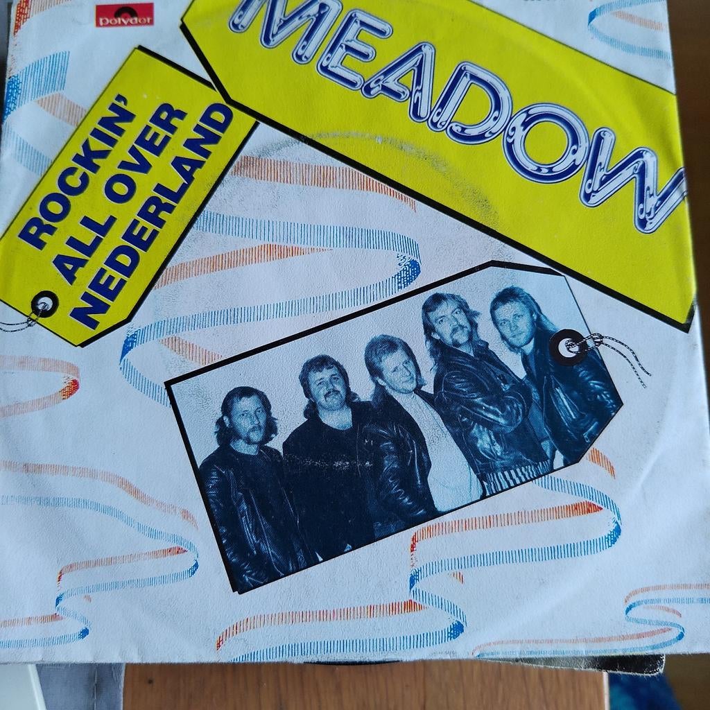 Meadow - Rockin' All Over Nederland (Single), Gebruikt, 7 inch, Pop, Single
