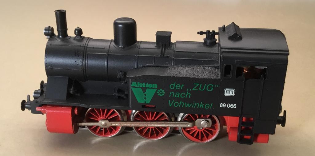 Märklin H0 # 3104 Stoomlok met opschrift "VOHWINKEL ", Wisselstroom, Locomotief, Ophalen of Verzenden, Zo goed als nieuw